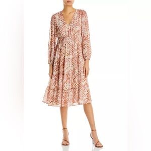 Aqua Bloomingdale’s Dress Tiered Midi